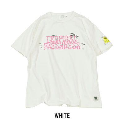free rage フリーレイジ ハンドペイントTシャツ(TROPICAL FRESHNESS) 225AC792