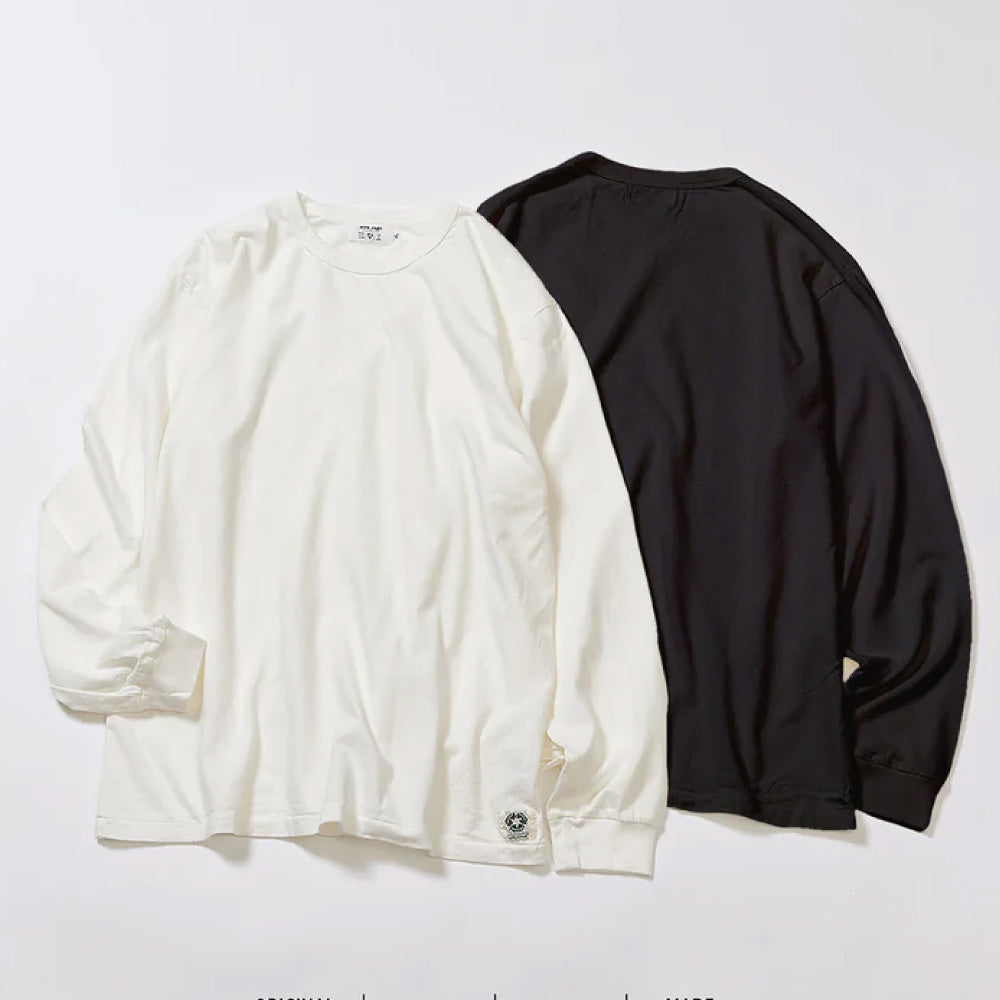 リサイクルコットン長袖Tシャツ FRCC015