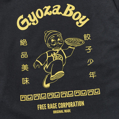 リサイクルコットン長袖Tシャツ (GYOZA BOY vol.1)