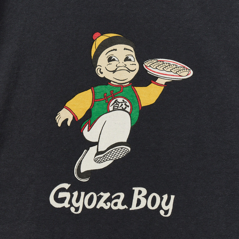 リサイクルコットン長袖Tシャツ (GYOZA BOY vol.2)