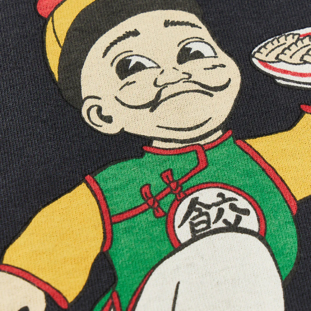 リサイクルコットン長袖Tシャツ (GYOZA BOY vol.2)