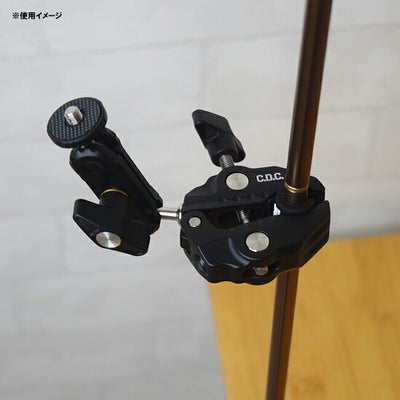 CAM DE CAM カムデカム マルチポールクランプ Black CDC-003