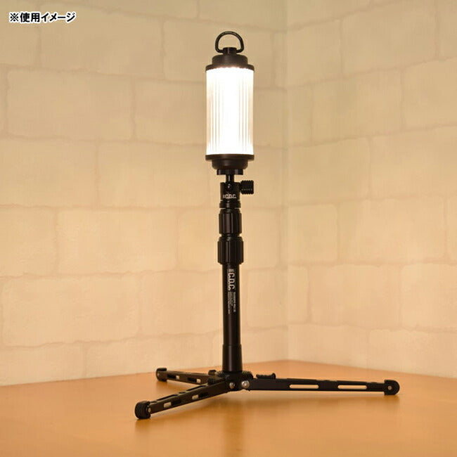 CAM DE CAM カムデカム テレスコピックポール(S) Black CDC-020