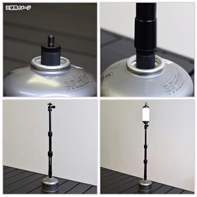 CAM DE CAM カムデカム 1/4-1/4 スクリュー Black CDC-034