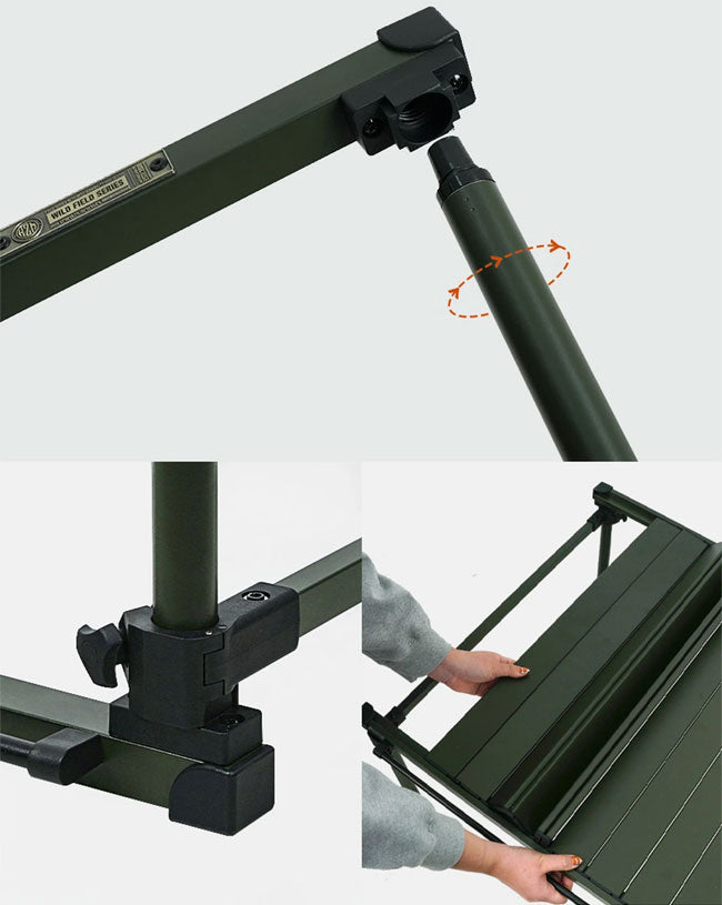 KZM OUTDOOR カズミアウトドア Field Top Table L フィールドトップテーブルL K23T3U03