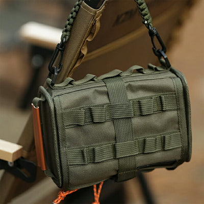 KZM OUTDOOR カズミアウトドア フィールドウェットティッシュケース Olive Khaki K22T3Z06
