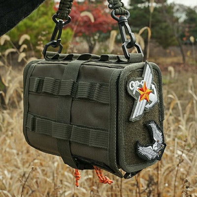 KZM OUTDOOR カズミアウトドア フィールドウェットティッシュケース Olive Khaki K22T3Z06