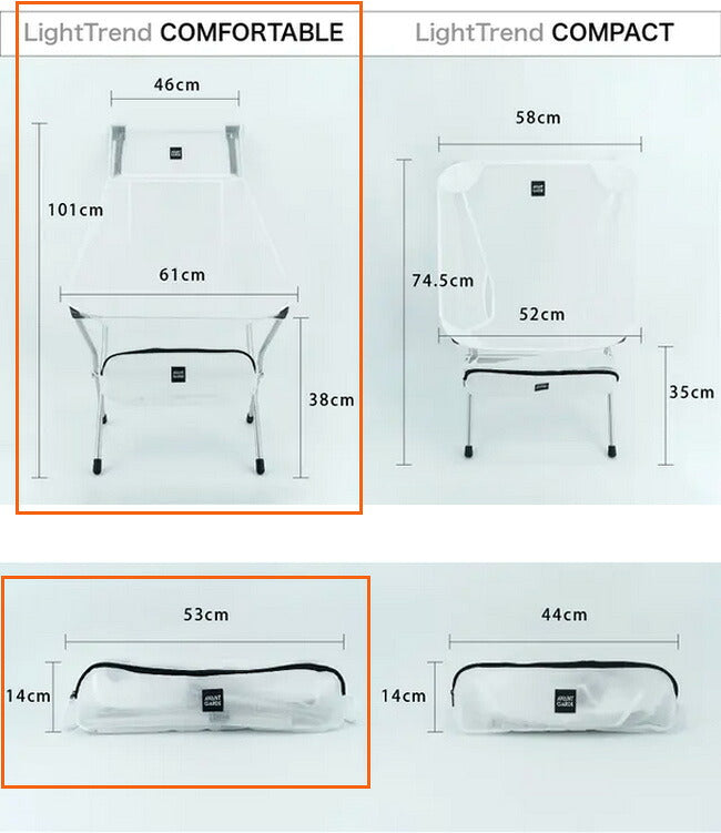 AVANT GARDE - AVANT GARDE アバンギャルド outdoor chair LightTrend
