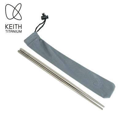 Keith キース 純チタン箸(四角)23cm Ti5622