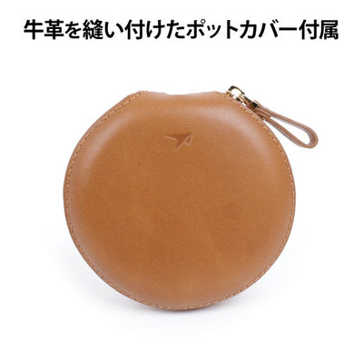 Keith キース 純チタン丸形スキットル 130ml Ti9303