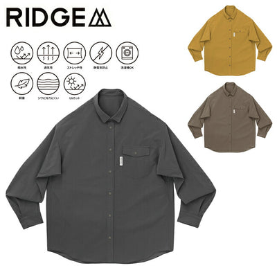 RIDGE MOUNTAIN GEAR リッジマウンテンギア Basic Long Sleeve Shirt ベーシックロングスリーブシャツ