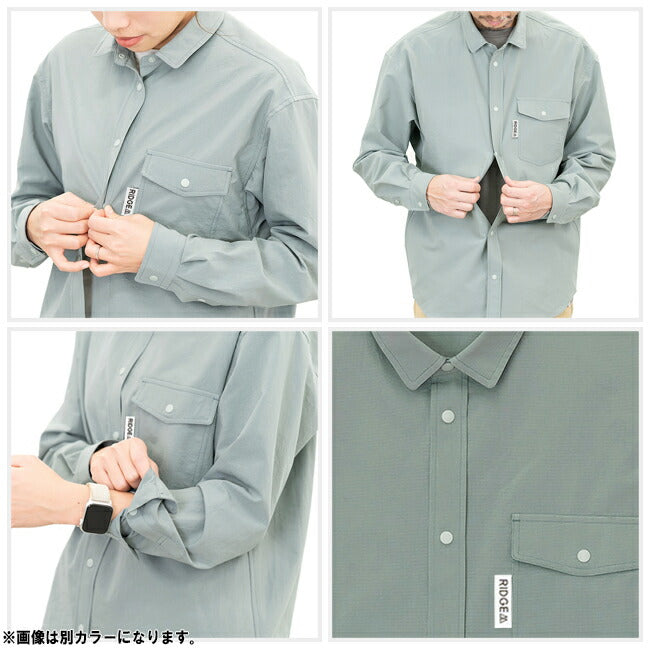 RIDGE MOUNTAIN GEAR リッジマウンテンギア Basic Long Sleeve Shirt ベーシックロングスリーブシャツ