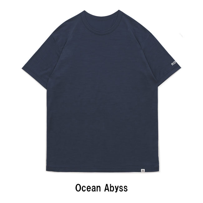 RIDGE MOUNTAIN GEAR リッジマウンテンギア Merino Basic Short Sleeve Tee メリノベーシックショートスリーブティー