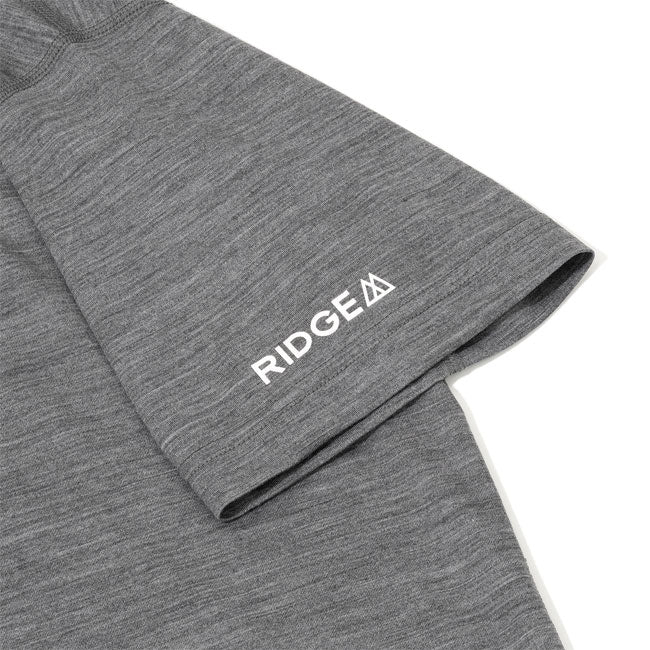 RIDGE MOUNTAIN GEAR リッジマウンテンギア Merino Basic Short Sleeve Tee メリノベーシックショートスリーブティー