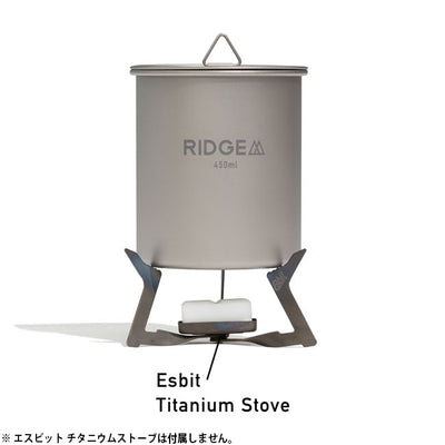RIDGE MOUNTAIN GEAR リッジマウンテンギア Titanium Mug 450ml チタニウムマグ450ml