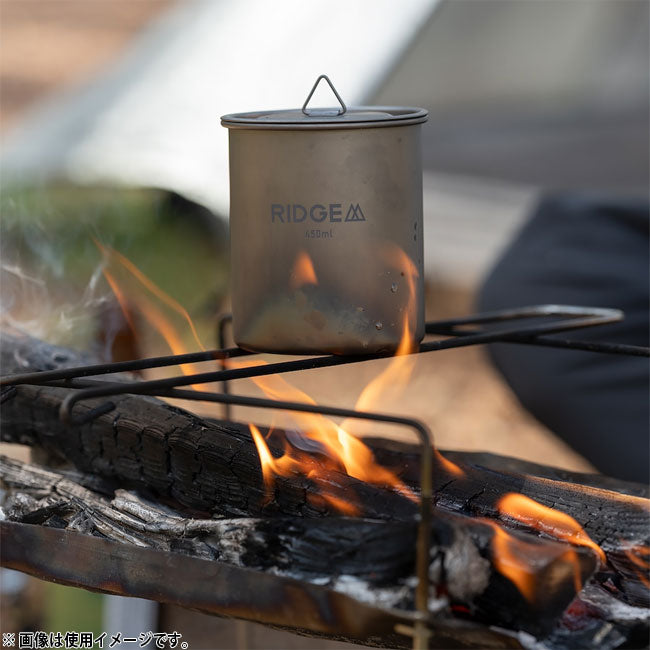 RIDGE MOUNTAIN GEAR リッジマウンテンギア Titanium Mug 450ml チタニウムマグ450ml
