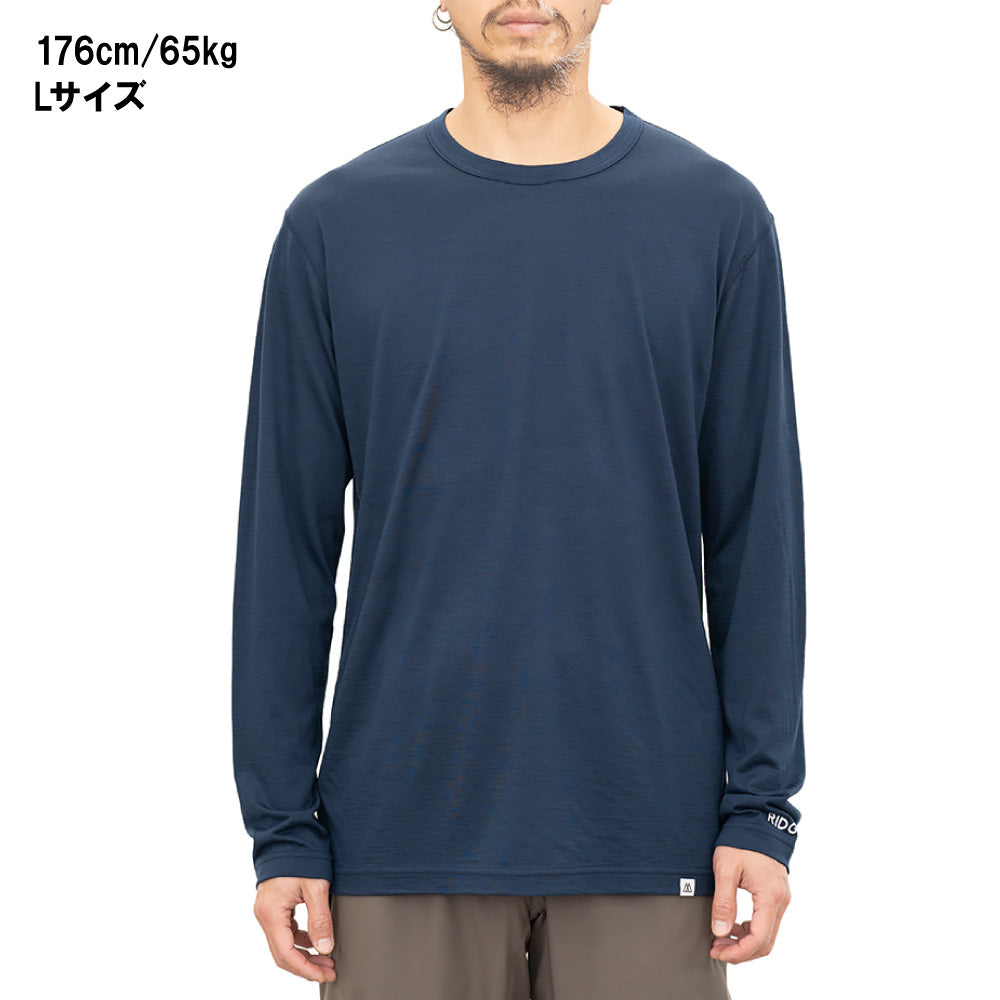 Merino Basic Long Sleeve Tee メリノベーシックロングスリーブティー