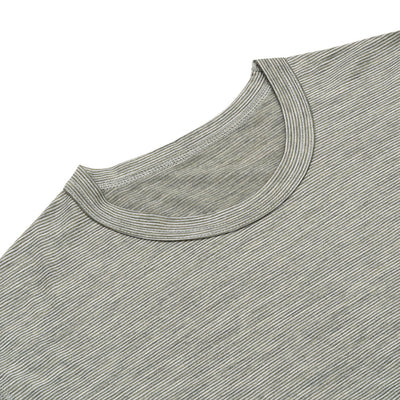 Merino Basic Long Sleeve Tee Micro Border メリノベーシックロングスリーブティーマイクロボーダー