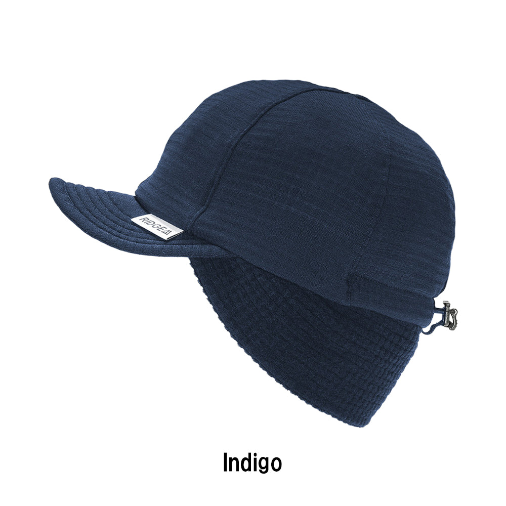 Grid Merino Earmuff Cap グリッドメリノイヤーマフキャップ