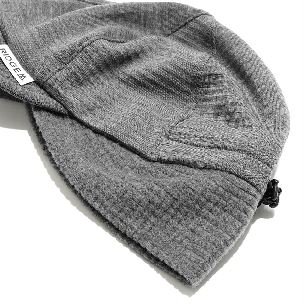 Grid Merino Earmuff Cap グリッドメリノイヤーマフキャップ