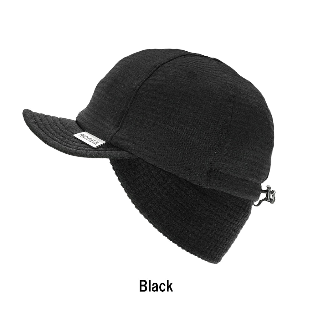 Grid Merino Earmuff Cap グリッドメリノイヤーマフキャップ