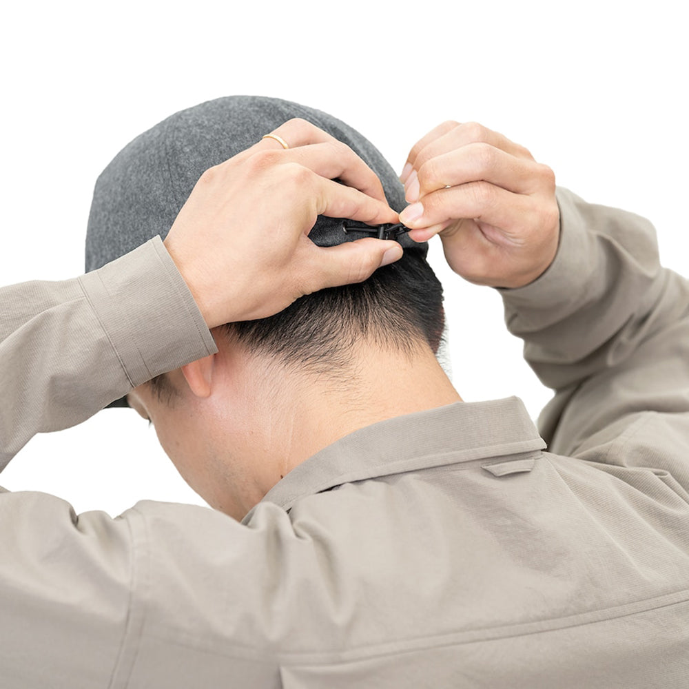 Merino Flannel Basic Cap メリノフランネルベーシックキャップ