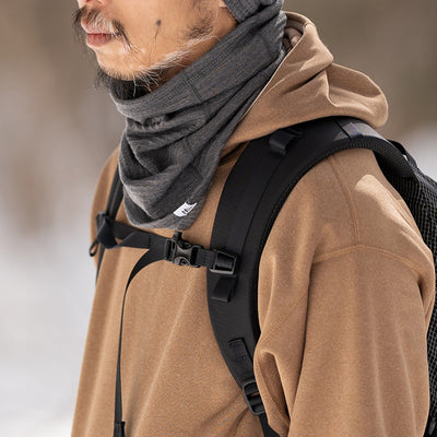 Grid Merino Long Neck Gaiter グリッドメリノロングネックゲイター