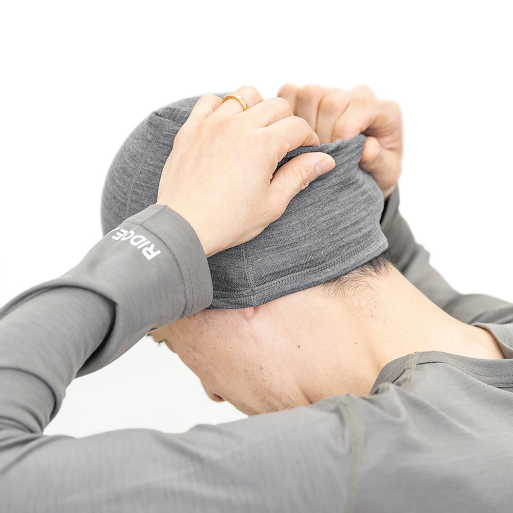 Grid Merino Long Neck Gaiter グリッドメリノロングネックゲイター