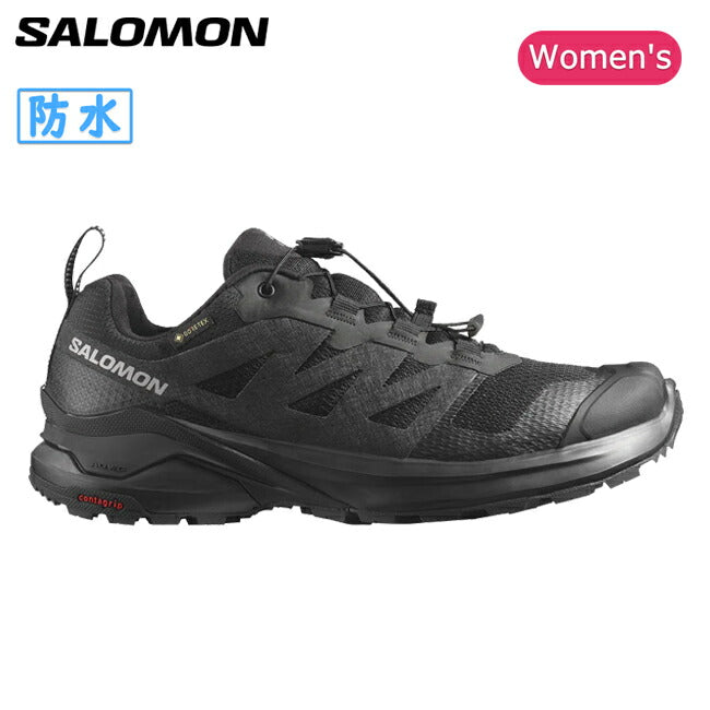 SALOMON サロモン X-ADVENTURE GORE-TEX W XアドベンチャーゴアテックスW Black/Black/Black L47321800