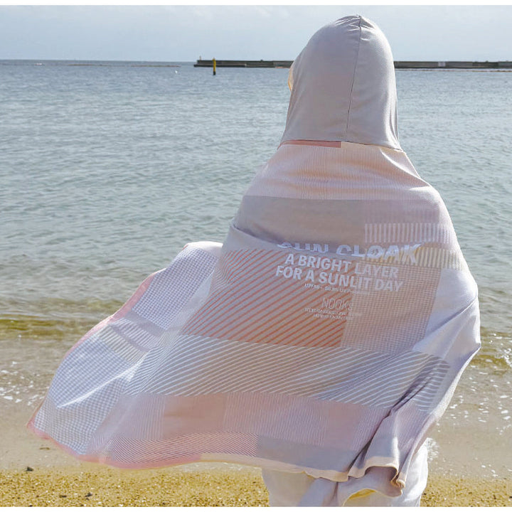 NOOKs - Sun Cloak Hoodie Towel Big UV サンクロークフーディタオル