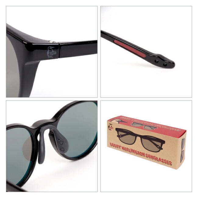 ★CHUMS チャムス Booby Boston Sunglasses ブービーボストンサングラス CH62-2141