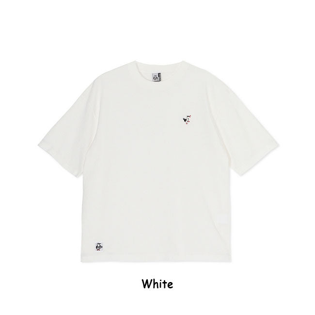 ★CHUMS チャムス CHUMS Embroidery T-Shirt チャムスエンブロイダリーTシャツ CH01-2523