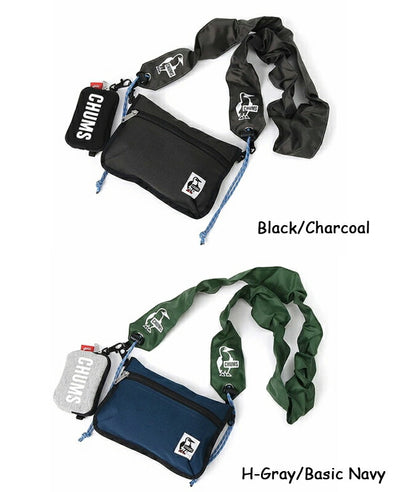 ★CHUMS チャムス Wearable Sling Shoulder Bag Sweat Nylon ウェアラブルスリングショルダーバッグスウェットナイロン CH60-3880
