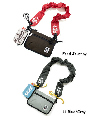 ★CHUMS チャムス Wearable Sling Shoulder Bag Sweat Nylon ウェアラブルスリングショルダーバッグスウェットナイロン CH60-3880