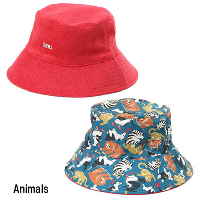 ★CHUMS チャムス Reversible Pile Bucket Hat リバーシブルパイルバケットハット CH05-1421