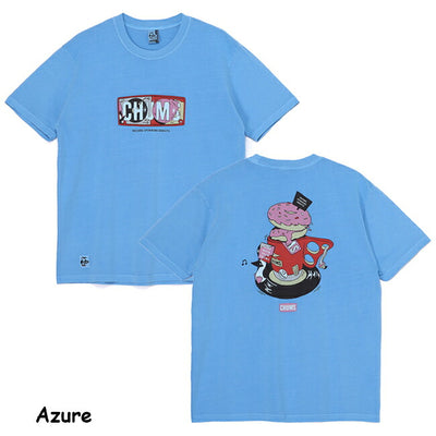 ★CHUMS チャムス CHUMS Record & Donuts T-Shirt チャムスレコード＆ドーナツTシャツ CH01-2530