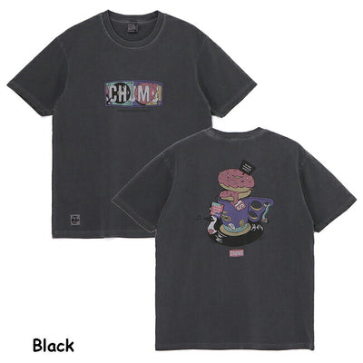 ★CHUMS チャムス CHUMS Record & Donuts T-Shirt チャムスレコード＆ドーナツTシャツ CH01-2530