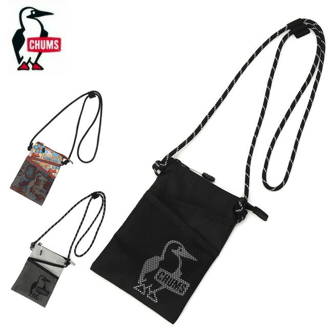 ★CHUMS チャムス Easy-Go Double Pocket Phone Shoulder Bag イージーゴーダブルポケットフォンショルダーバッグ CH60-3911