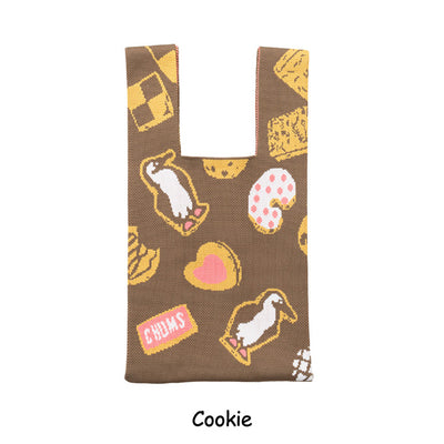 ★【キャンペーン対象】Jacquard Knit Mini Tote Bag ジャカードニットミニトートバッグ CH60-3934