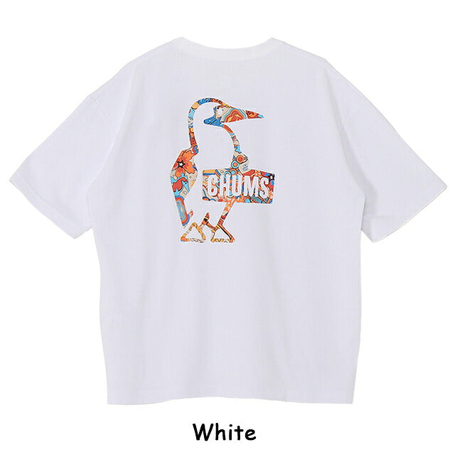 ★CHUMS チャムス Hippie Trip Booby Logo T-Shirt ヒッピートリップブービーロゴTシャツ CH01-2783