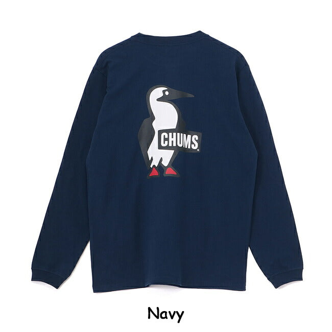 ★CHUMS チャムス Booby Logo Brushed L/S T-Shirt ブービーロゴブラッシュドロングスリーブティーシャツ CH01-2668