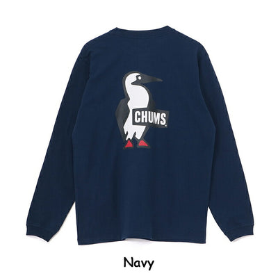 ★CHUMS チャムス Booby Logo Brushed L/S T-Shirt ブービーロゴブラッシュドロングスリーブティーシャツ CH01-2668