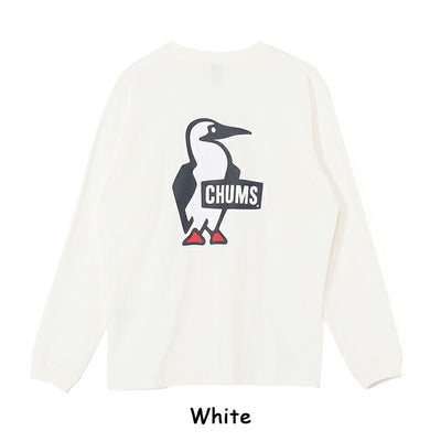 ★CHUMS チャムス Booby Logo Brushed L/S T-Shirt ブービーロゴブラッシュドロングスリーブティーシャツ CH01-2668