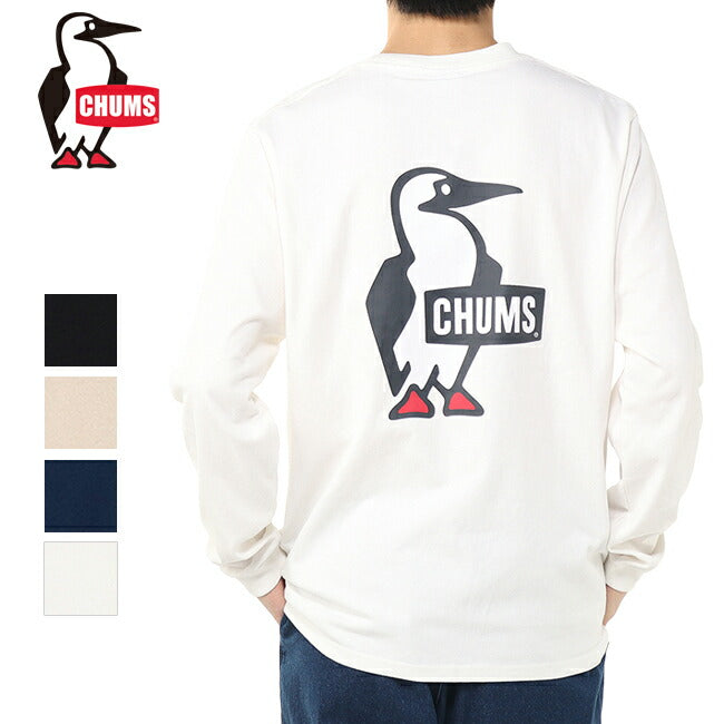 ★CHUMS チャムス Booby Logo Brushed L/S T-Shirt ブービーロゴブラッシュドロングスリーブティーシャツ CH01-2668