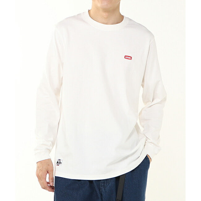 ★CHUMS チャムス Booby Logo Brushed L/S T-Shirt ブービーロゴブラッシュドロングスリーブティーシャツ CH01-2668
