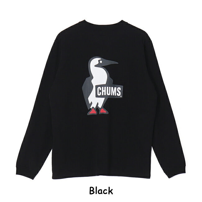 ★CHUMS チャムス Booby Logo Brushed L/S T-Shirt ブービーロゴブラッシュドロングスリーブティーシャツ CH01-2668
