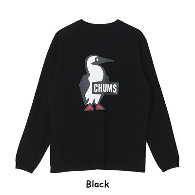 ★CHUMS チャムス Booby Logo Brushed L/S T-Shirt ブービーロゴブラッシュドロングスリーブティーシャツ CH01-2668