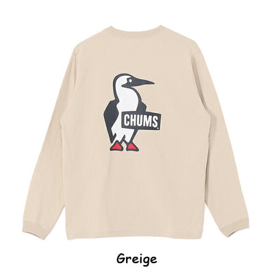 ★CHUMS チャムス Booby Logo Brushed L/S T-Shirt ブービーロゴブラッシュドロングスリーブティーシャツ CH01-2668