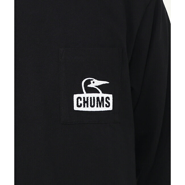 ★CHUMS チャムス Booby Face Pocket Brushed L/S T-Shirt ブービーフェイスポケットブラッシュドロングスリーブティーシャツ CH01-2670