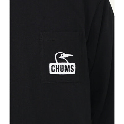 ★CHUMS チャムス Booby Face Pocket Brushed L/S T-Shirt ブービーフェイスポケットブラッシュドロングスリーブティーシャツ CH01-2670